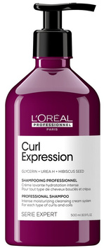 Loreal Curl Expression Kremowy szampon intensywnie nawilżający do loków 500 ml