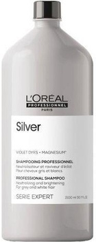 Loreal Silver Szampon do włosów mocno rozjaśnionych lub siwych 1500 ml