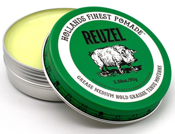 REUZEL Grease  Medium Hold Grease Pomada o średnim nabłyszczeniu i mocy utrwalenia 95 g