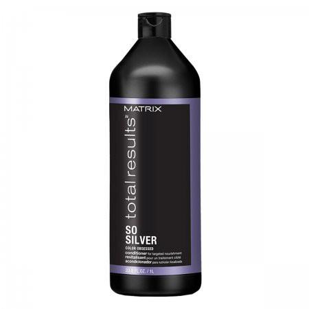 Matrix Total Result So Silver Odżywka z pigmentem do włosów siwych i blond 1000 ml