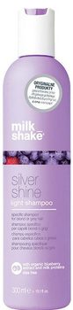 Milk Shake Silver Shine Light Shampoo Lekki szampon z pigmentem do włosów blond 300 ml