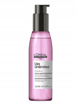 Loreal Liss Unlimited Oil Olejek nadający blask włosom niezdyscyplinowanym 125 ml