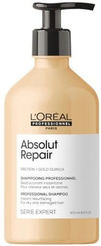 Loreal Absolut Repair Szampon do włosów zniszczonych i uwrażliwionych 500 ml
