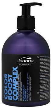 Joanna Professional COLOR BOOST COMPLEX Szampon do włosów rozjaśnianych, blond oraz siwych 500 ml