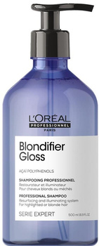 Loreal Blondifier Gloss Szampon nabłyszczający do włosów blond  500 ml