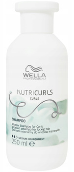 Wella Nutricurls Curls Szampon micelarny do włosów kręconych 250 ml