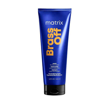 Matrix Total Results Brass Off Maska do włosów neutralizująca miedziane i żółte 200 ml