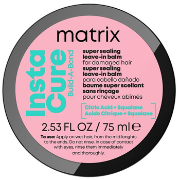 Matrix InstaCure Build A Bond Balsam odbudowujący do włosów zniszczonych 75 ml