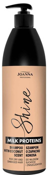 Joanna Professional MILK PROTEINS Szampon do włosów zniszczonych 1000 ml