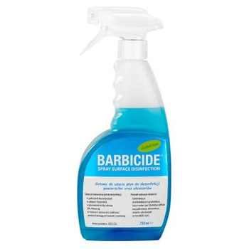 BARBICIDE SPRAY B/ZAPACHU do dezynfekcji powierzchni 750ml