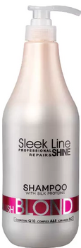 Stapiz Sleek Line Blush Blond Szampon do włosów podkreślający rumiane odcienie 1000 ml