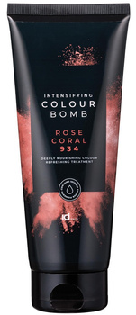 ID HAIR COLOUR BOMB Koloryzująca odżywka z keratyną i wit. B5 -  ROSE CORAL 200 ml