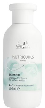 Wella Nutricurls Waves Szampon odżywczy podkreślający fale 250 ml