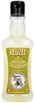 REUZEL 3 IN 1 Tea Tree Szampon, odżywka i żel pod prysznic w jednym  350 ml