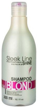 Stapiz Sleek Line Blush Blond Szampon do włosów podkreślający rumiane odcienie 300 ml