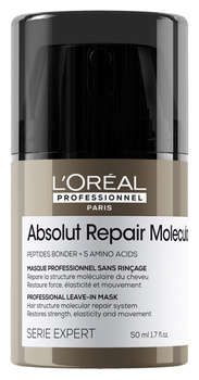 Loreal Absolut Molecular Maska do włosów zniszczonych 50 ml  