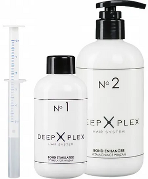 Stapiz Deep Plex Hair System System ochrony i odbudowy włosów w trakcie i po zabiegach fryzjerskich - Zestaw 150 ml +290 ml