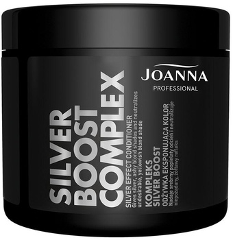 Joanna Professional SILVER BOOST COMPLEX Odżywka Odżywka eksponująca kolor srebrny 500 g