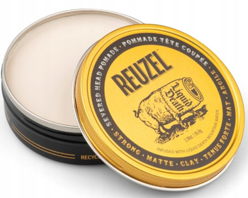 REUZEL Severed Head Clay Mocna Matowa Pomada do modelowania włosów 95 g