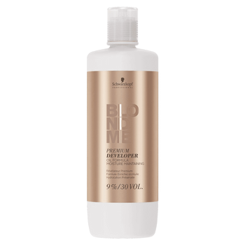 Schwarzkopf BlondMe Premium Developer 9% 30 Vol. Kremowy utleniacz do włosów 1000 ml