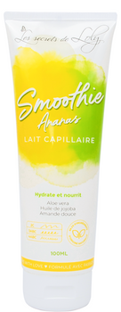 Les Secrets de Loly Smoothie Ananas Mleczko intensywnie nawilżające do włosów kręconych 100 ml 