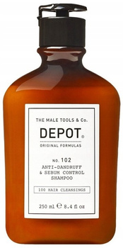 Depot No. 102 Szampon przeciwłupieżowy i regulujący sebum 250 ml