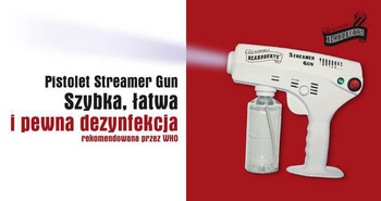 BEARDBURYS STREAMER GUN Pistolet do dezynfekcji