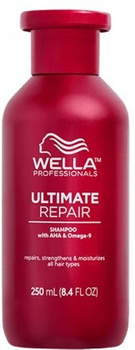 Wella Professionals Ultimate Repair Step 1 Szampon regenerująco - nawilżający do wszystkich rodzajów 250ml