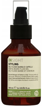 Insight Hair & Beard Fluid Gel Żel do włosów i brody 100 ml