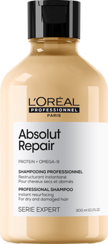 Loreal Absolut Repair Szampon do włosów zniszczonych i uwrażliwionych 300 ml
