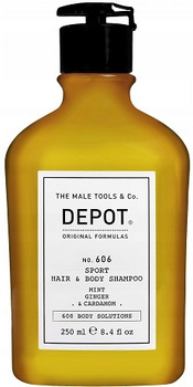 Depot No. 606 Sport Hair & Body Shampoo Szampon do włosów i ciała 250 ml