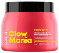 Matrix Glow Mania Nabłyszczająca maska do włosów farbowanych 500 ml