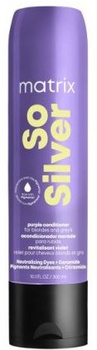 Matrix Total Result So Silver Odżywka z pigmentem do włosów siwych i blond 300 ml