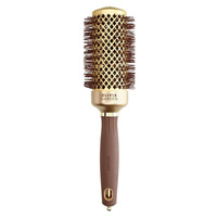 Olivia Garden Expert Blowout Shine Szczotka do modelowania i suszenia włosów złoto brązowa 45 mm