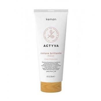 KEMON Actyva Color Brillante Maska do włosów farbowanych 200 ml