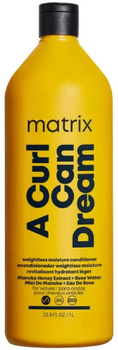 Matrix Total Results A Curl Can Dream Weightless Moisture Odżywka do włosów falowanych 1000 ml