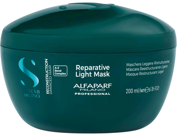 Alfaparf Semi di Lino Reconstruction Maska regenerująca do włosów cienkich 200 ml