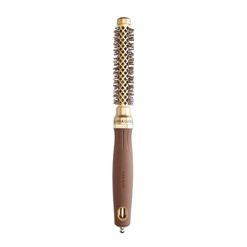 Olivia Garden Expert Blowout Shine Szczotka do modelowania i suszenia włosów złoto brązowa 15 mm