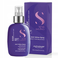 Alfaparf Semi Di Lino Blonde Anti-Yellow Spray Nawilżający do włosów  blond 125 ml