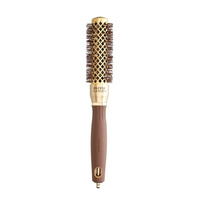Olivia Garden Expert Blowout Shine Szczotka do modelowania i suszenia włosów złoto brązowa 35 mm