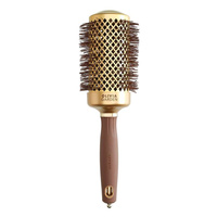 Olivia Garden Expert Blowout Shine Szczotka do modelowania i suszenia włosów złoto brązowa 55 mm