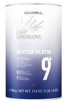 Goldwell Light Dimensions Oxycur Platin 9+ Rozjaśniacz w proszku 500 g
