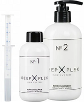 Stapiz Deep Plex Hair System System ochrony i odbudowy włosów w trakcie i po zabiegach fryzjerskich - Zestaw 150 ml +290 ml