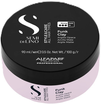Alfaparf Semi di Lino Style&Care Funk Clay Glinka matująca 90 ml