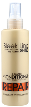 Stapiz Sleek Line Shine Odżywka dwufazowa do włosów z jedwabiem 200 ml