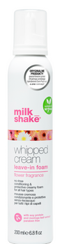Milk Shake Whipped Cream Flower Fragrance Kremowa odżywka w piance do suchych i zniszczonych włosów 200 ml