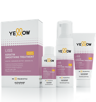 Yellow Liss Keratin Smoothing Treatment Zestaw do keratynowego prostowania włosów 