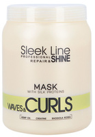 Stapiz Sleek Line Waves&Curls Maska do włosów kręconych 1000 ml