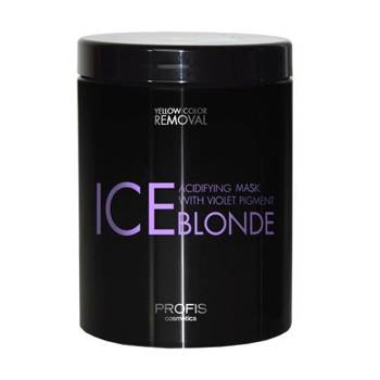 Scandic ICE BLONDE Maska do włosów blond i siwych 1000 ml